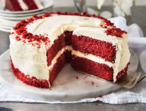 دربارۀ این مقاله بیشتر بخوانید طرز تهیه کیک ردولوت با آب لبو و کرم پنیر خانگی
